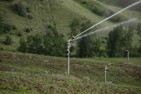 Automated Big Gun® system with TWIG® Wireless Controls in Montana