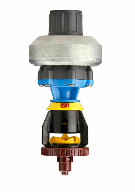 Nelson's Irrigation's A3000 Accelerator with Uni-Flo Pressure Regulator and 1 lb. zinc weight