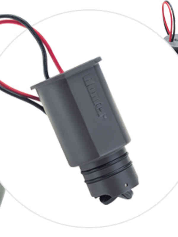 This cost-effective flow sensor is designed for use with commercial controllers.