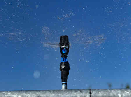 Nelson Irrigation's Orbitor FX, Up-Top Pivot Sprinkler