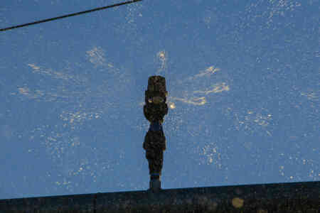 Nelson Irrigation's Orbitor FX, Up-Top Pivot Sprinkler