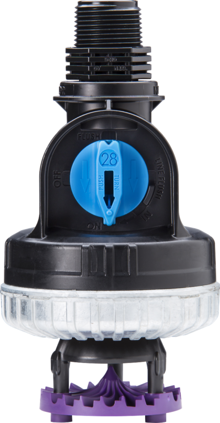 Nelson Irrigation's O3030 Orbitor® with Purple Plate