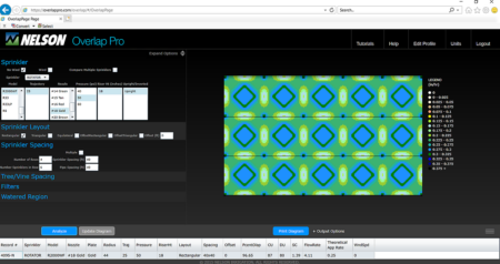 Nelson Irrigation's OverlapPro Software