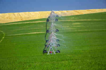 Nelson Irrigation's PC-R3030 Part-Circle Rotator® on Boombacks