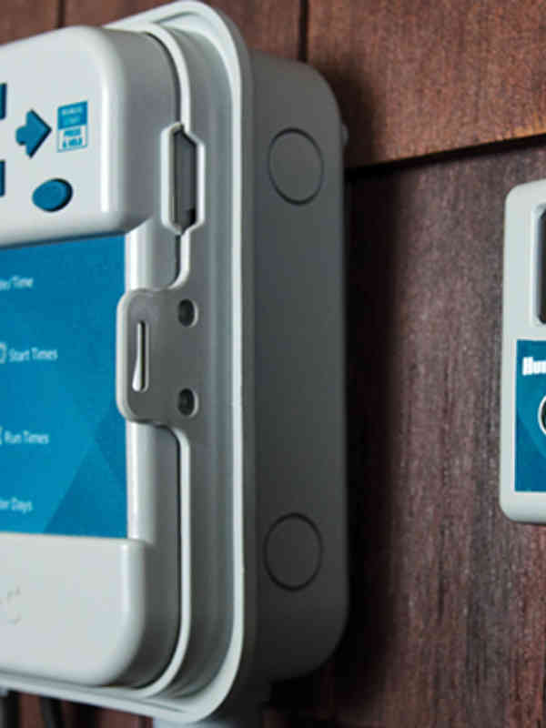 This sensor prevents water waste by measuring soil moisture and shutting off irrigation when a pre-set level is reached.