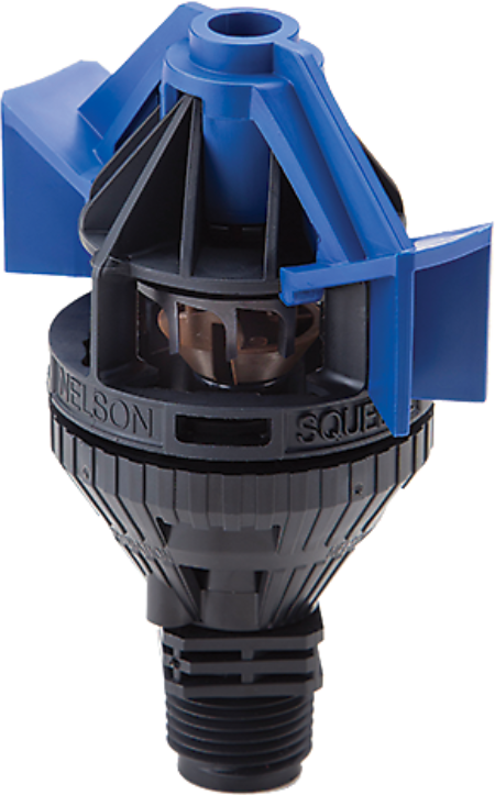 Nelson Irrigation's Stream Splitter for R2000 Rotator® protects tree trunks